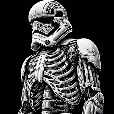 Mô hình Star Wars Stormtrooper Art Hueforge