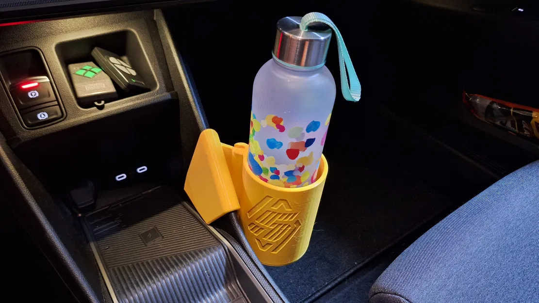 Giá Đỡ Ly Cho Xe Renault R5 E-Tech - Thiết Kế 2 Mảnh - Image 1