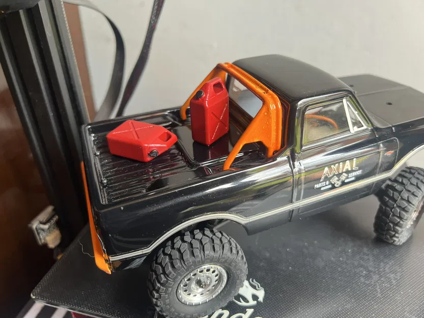 Bình xăng Jerrycan / cho mô hình tỉ lệ 1/18 1/24 (RC) - Image 1