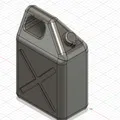 Bình xăng Jerrycan / cho mô hình tỉ lệ 1/18 1/24 (RC) - Thumbnail 2