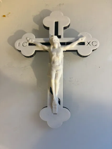 Thánh Giá Coptic In được với Chúa Jesus - Image 1