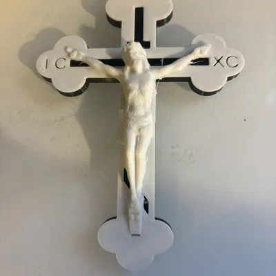 Thánh Giá Coptic In được với Chúa Jesus