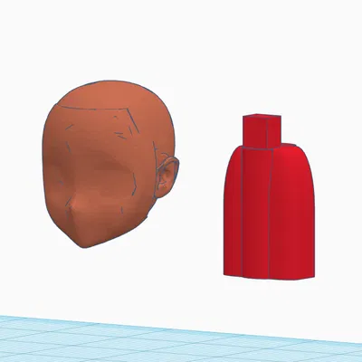 Đầu Anime Trống Dummy 13 + Đầu Chuyển Đổi