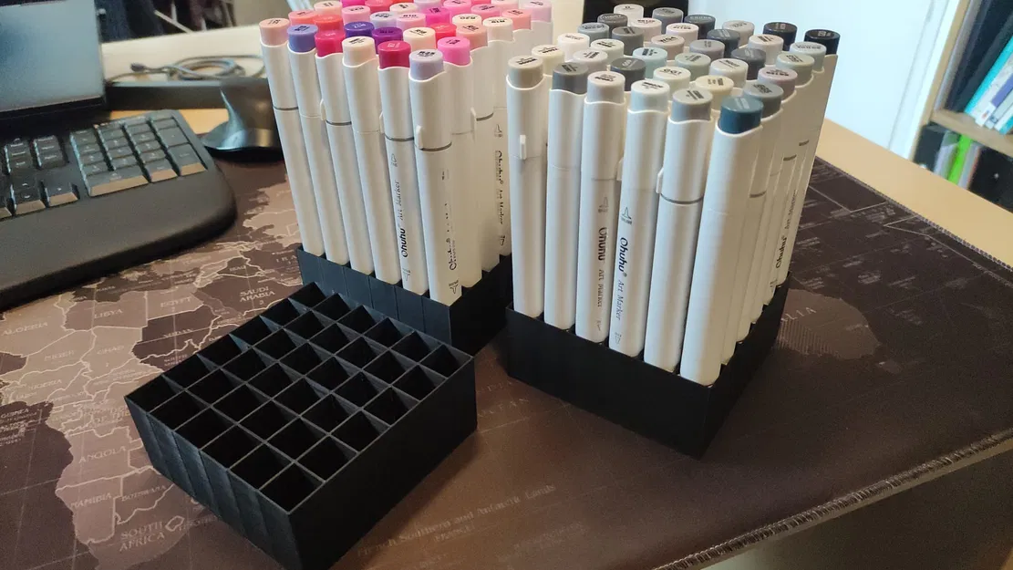 Kệ Đựng Bút Màu Huhu Art Dòng Honolulu - Image 1