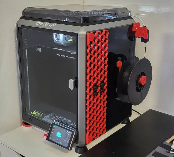 HSW - Tường lưu trữ tổ ong cho máy Creality K1, K1C và K1 SE - Image 1