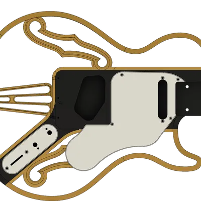 Modulcaster - Kiểu dáng guitar Jazz thân rỗng