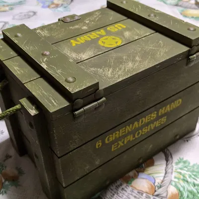 Hộp Đựng Lựu Đạn "Hand Grenades Ammo Box"
