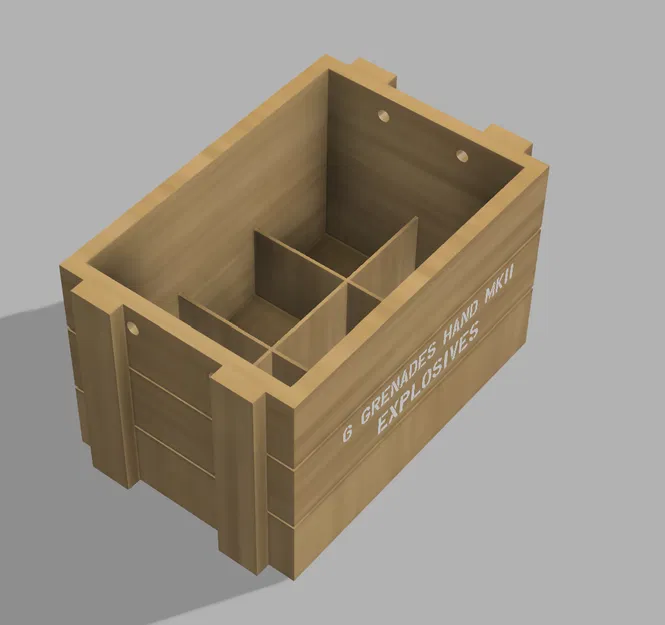 Hộp Đựng Lựu Đạn "Hand Grenades Ammo Box" - Image 8