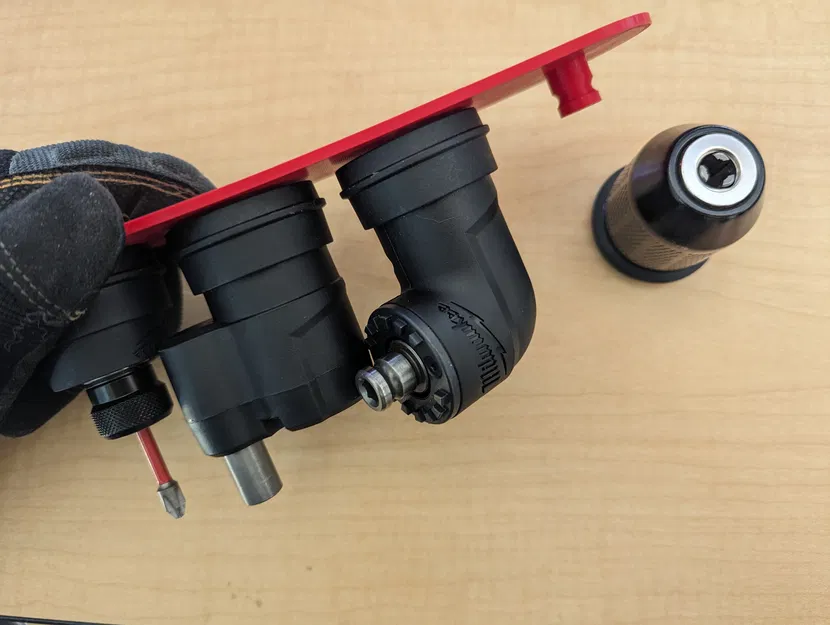 Khuôn Giữ Đầu Kẹp Máy Khoan Milwaukee - Image 2