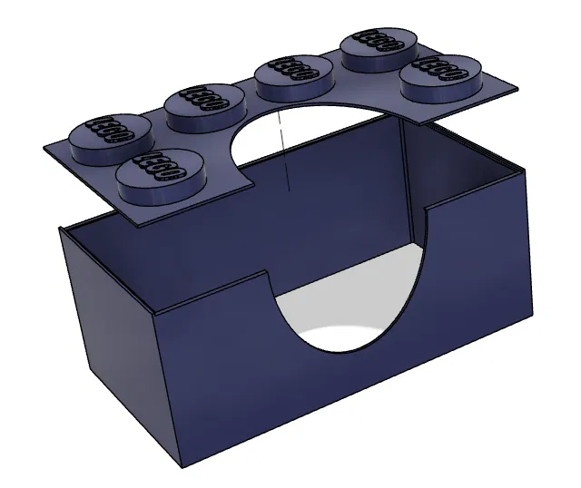 Hộp Đựng Khăn Giấy Hình Gạch Lego Puffs - Image 4