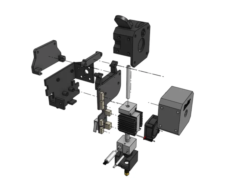 Mô hình tham khảo Ender 3 V3 SE mã nguồn mở (.STEP FILES) - Image 2