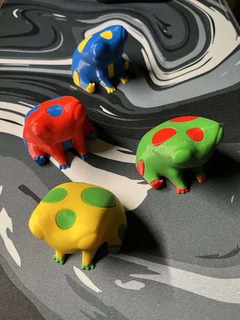 Ếch Fred - In 2 Màu Với 1 Đầu Đùn - Image 3