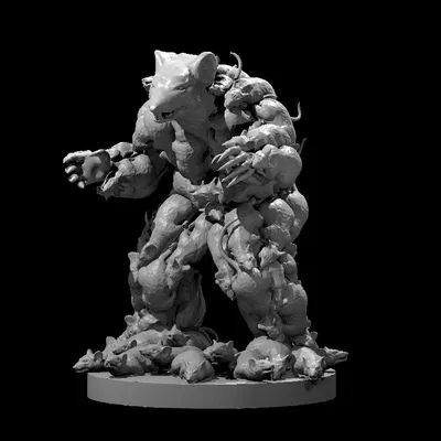 Mô Hình Vua Chuột "Rat King"