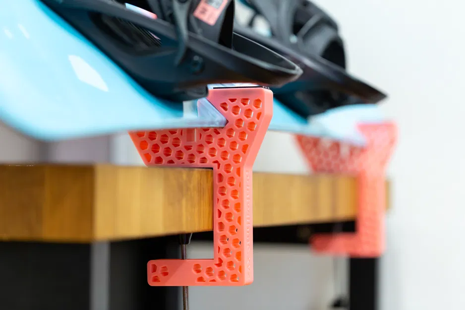 Chân đế chỉnh sửa ván trượt tuyết/ski | Đai ốc tích hợp, In 3D | Kiểu kẹp C - Image 1