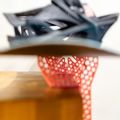 Chân đế chỉnh sửa ván trượt tuyết/ski | Đai ốc tích hợp, In 3D | Kiểu kẹp C