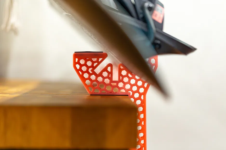 Chân đế chỉnh sửa ván trượt tuyết/ski | Đai ốc tích hợp, In 3D | Kiểu kẹp C - Image 6