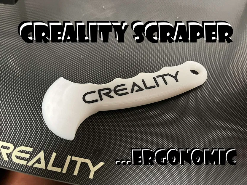 Dao cạo giường in Creality phiên bản công thái học - Image 1