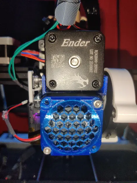 Ống Dẫn Khí 4010 sang 25mm Cho Ender 3 V3 SE: Tăng Luồng Khí, Giảm Tiếng Ồn, Nhanh Nguội Hơn - Image 3