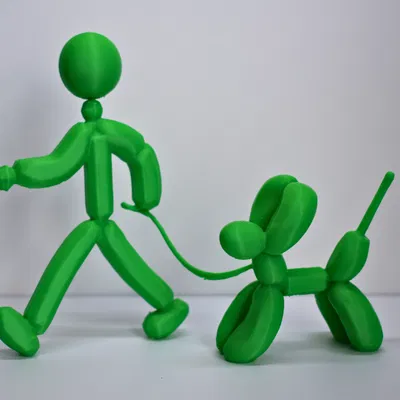 Chó Bong Bóng Đi Dạo Phố