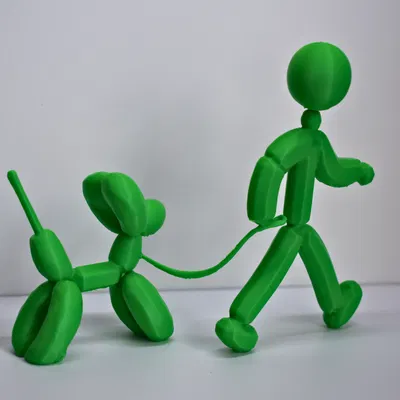 Chó Bong Bóng Đi Dạo Phố