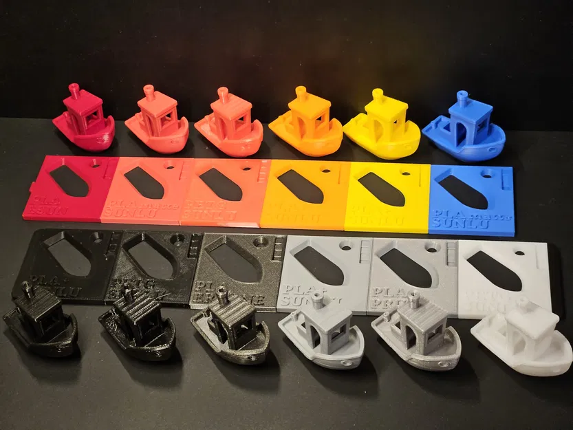 Thẻ Mẫu Sợi In 3D Benchy - Image 1