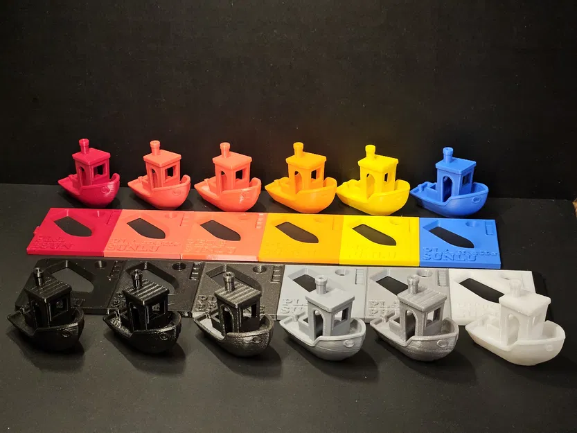 Thẻ Mẫu Sợi In 3D Benchy - Image 3
