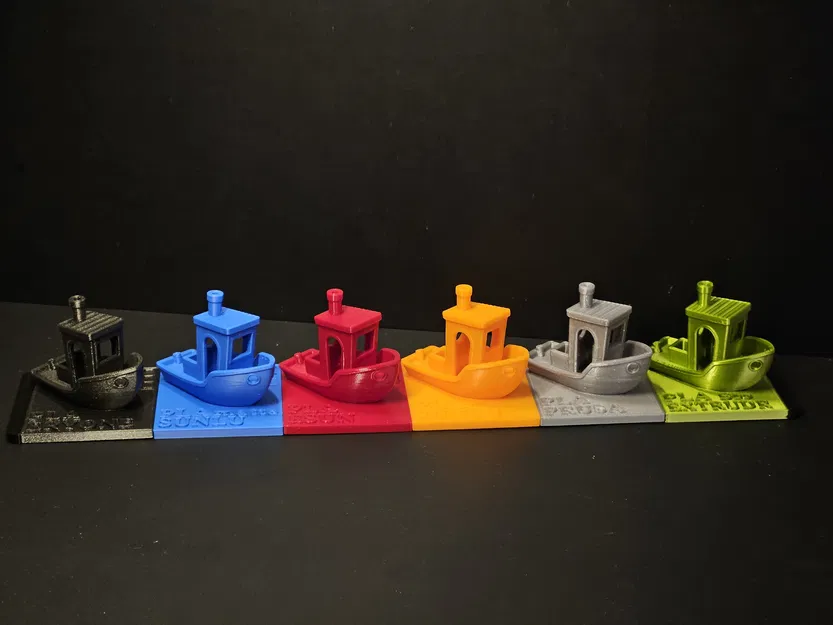 Thẻ Mẫu Sợi In 3D Benchy - Image 4