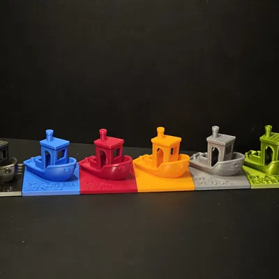 Thẻ Mẫu Sợi In 3D Benchy