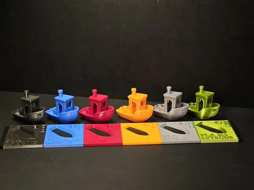 Thẻ Mẫu Sợi In 3D Benchy - Image 5
