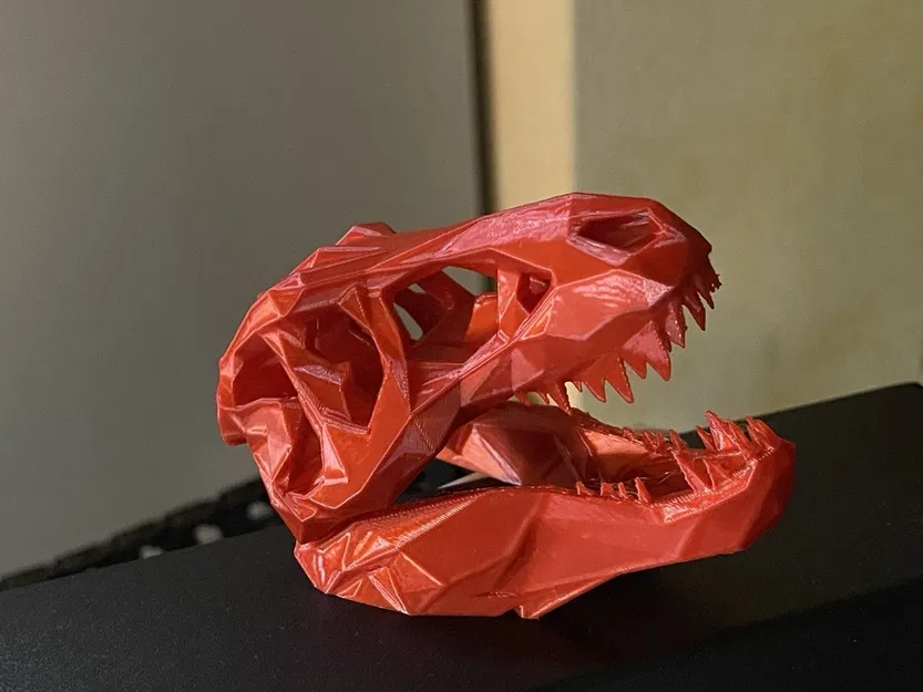 Mô hình Đầu T-Rex Low Poly - Image 2