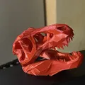 Mô hình Đầu T-Rex Low Poly - Thumbnail 2