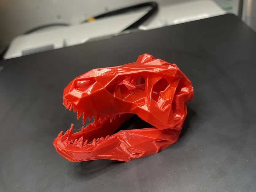 Mô hình Đầu T-Rex Low Poly - Image 3