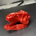 Mô hình Đầu T-Rex Low Poly - Thumbnail 3
