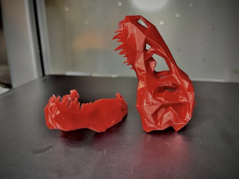 Mô hình Đầu T-Rex Low Poly - Image 5