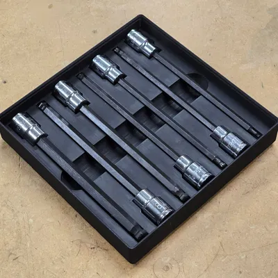 Khay Tổ Chức Gridfinity Cho Bộ Lục Giác Harbor Freight