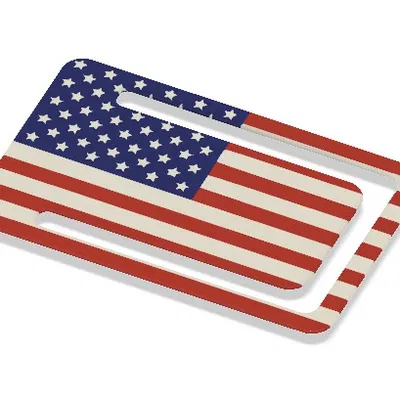Bookmark trơn hoặc cờ Mỹ
