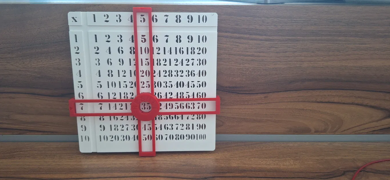 Bảng Cửu Chương - Máy Tính Thủ Công, Không Cần AMS - Image 1