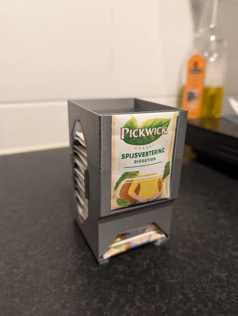 Hộp Đựng Túi Trà - Xếp Chồng Khóa Lồng - Cho Túi Nhỏ - Image 2