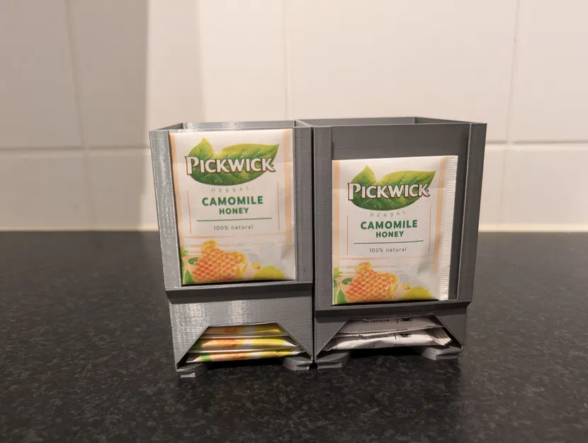 Hộp Đựng Túi Trà - Xếp Chồng Khóa Lồng - Cho Túi Nhỏ - Image 3