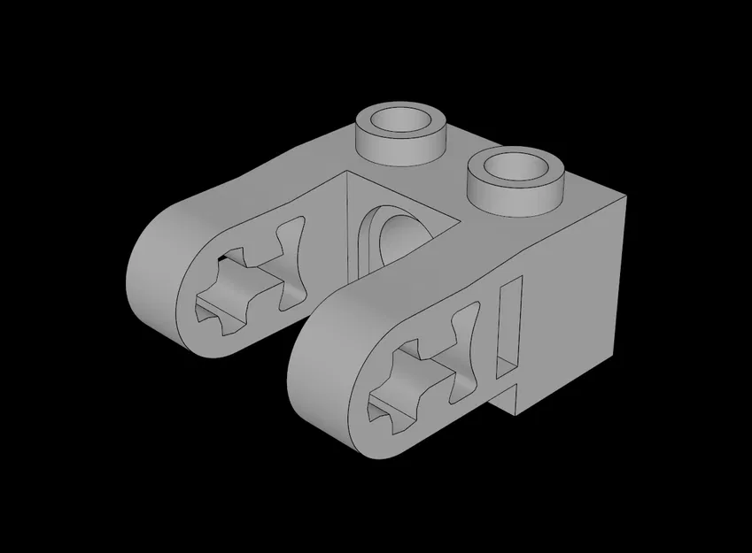 Gạch Technic Lego Tương Thích 1 x 2 với Hai Cần Nâng (85943.dat) - Image 1