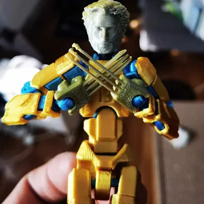 Mặt Wolverine/Logan Dummy 13