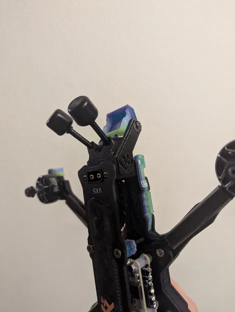 Giá Đỡ Ăng-ten Kép FlyFishRC Volador 2 VX5 (Bộ Waksnail Moonlight) - Image 1