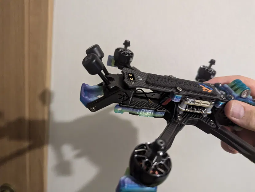 Giá Đỡ Ăng-ten Kép FlyFishRC Volador 2 VX5 (Bộ Waksnail Moonlight) - Image 2