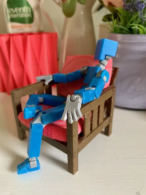 Ghế Mission/Thợ thủ công, Tỷ lệ 1:12 - Image 1