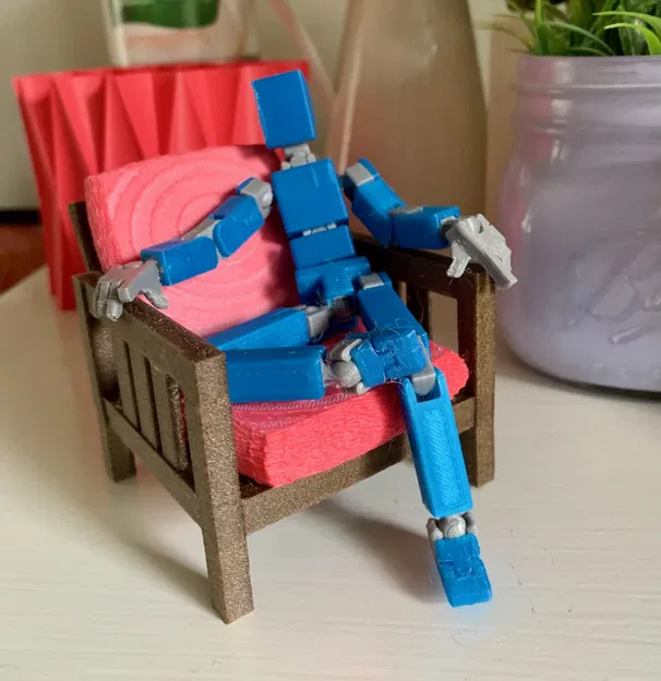 Ghế Mission/Thợ thủ công, Tỷ lệ 1:12 - Image 3