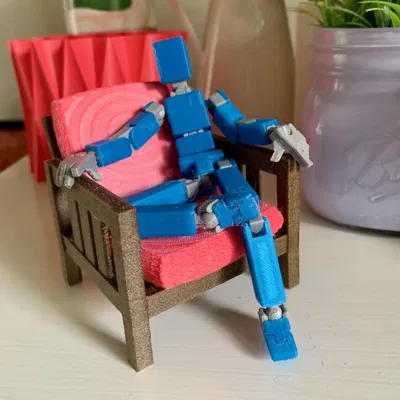 Ghế Mission/Thợ thủ công, Tỷ lệ 1:12