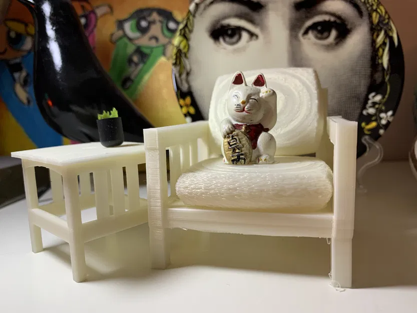 Ghế Mission/Thợ thủ công, Tỷ lệ 1:12 - Image 11