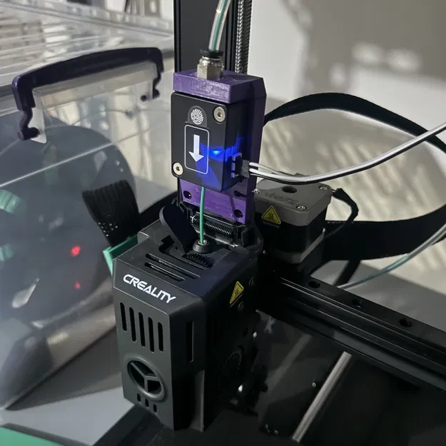 Giá đỡ Cảm biến Cuộn dây Ender-3 V3 KE (Ống PTFE) - Image 2