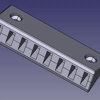 Giá đỡ USB (gắn tường) - theo tham số, giá đỡ cho mọi lỗ vuông