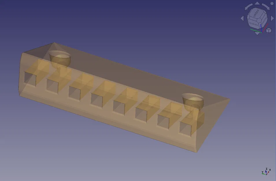 Giá đỡ USB (gắn tường) - theo tham số, giá đỡ cho mọi lỗ vuông - Image 5